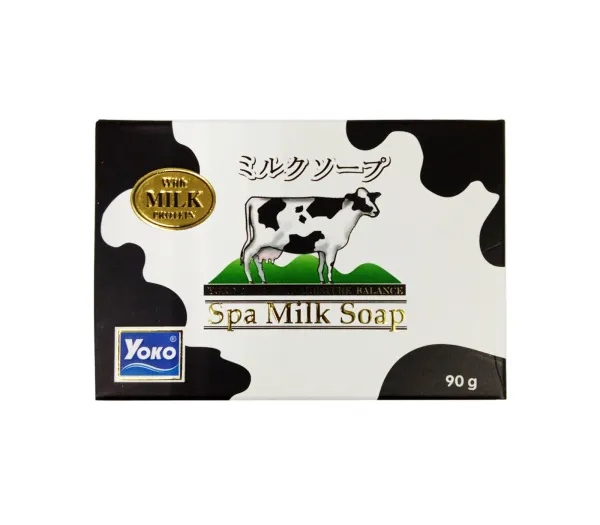 Мыло молочное с витамином E Yoko, 90 гр