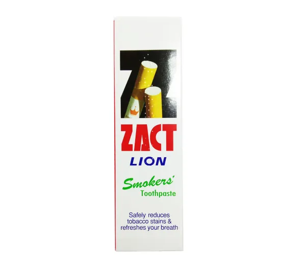 Паста зубная антиникотиновая Zact