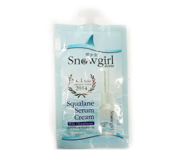 Сыворотка-крем для лица со скваленом Snowgirl